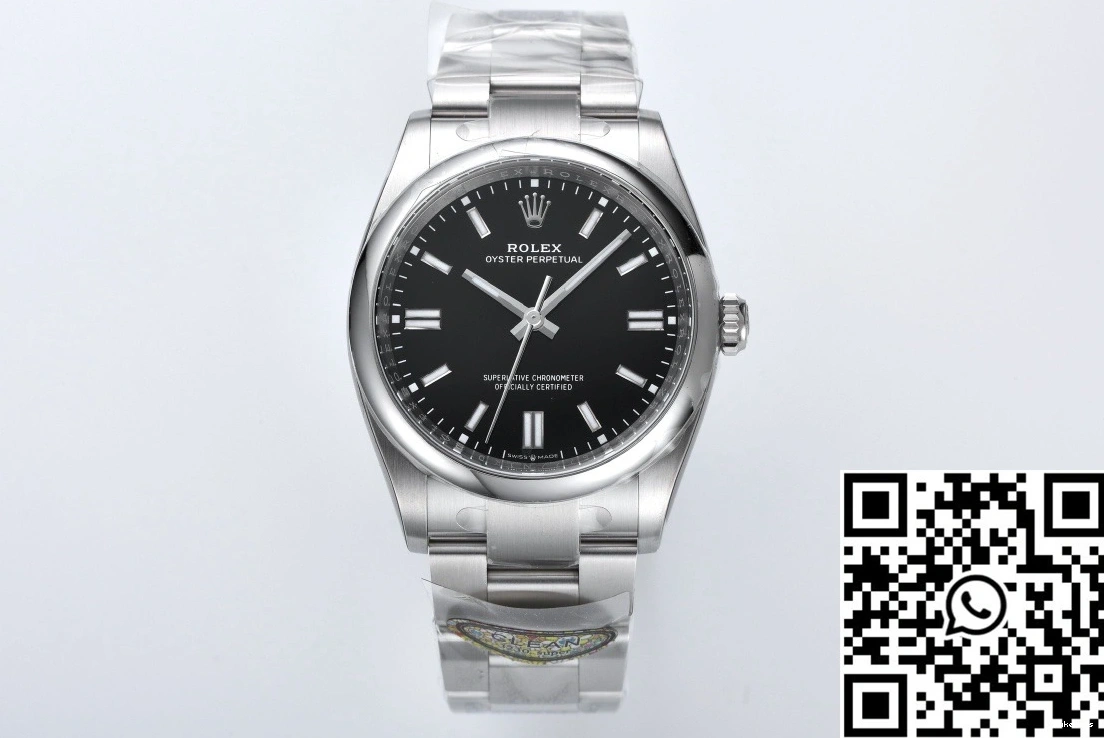 M124300-0002 Rolex Perpetual Oyster 41MM Black Dial Clean Factory 0309